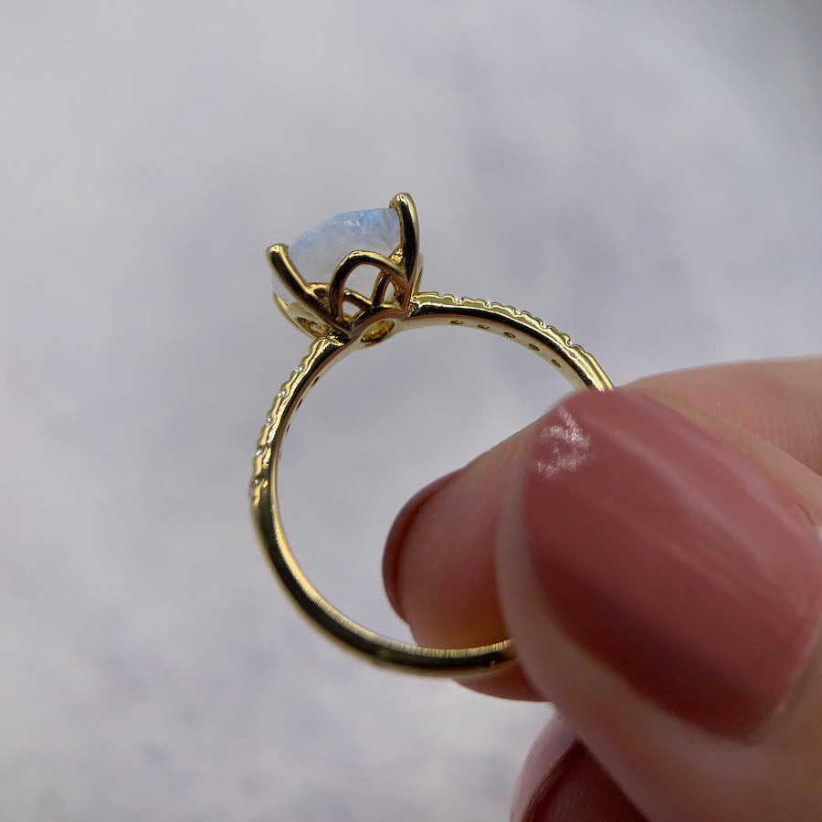 Heather Moonstone Ring