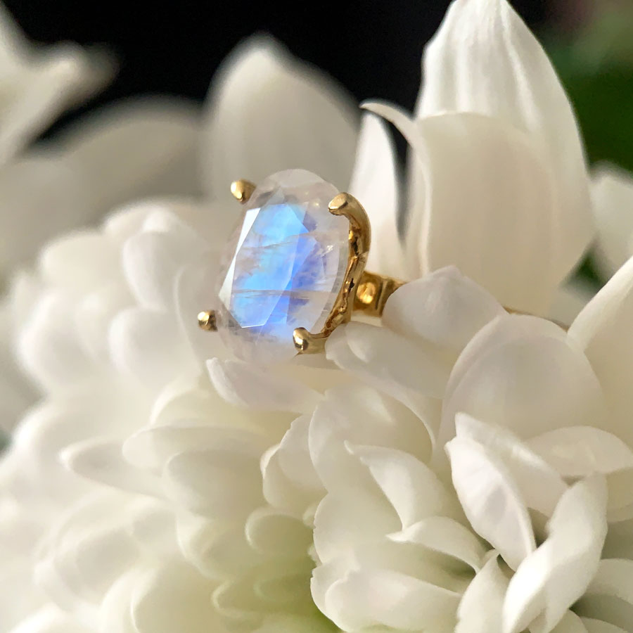 Heather Moonstone Ring
