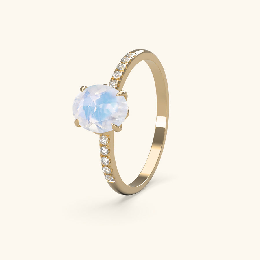 Heather Moonstone Ring