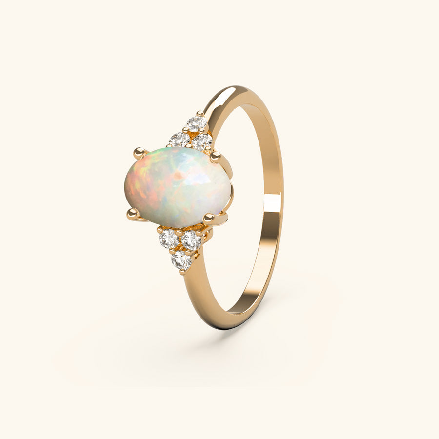 Iris Opal Ring