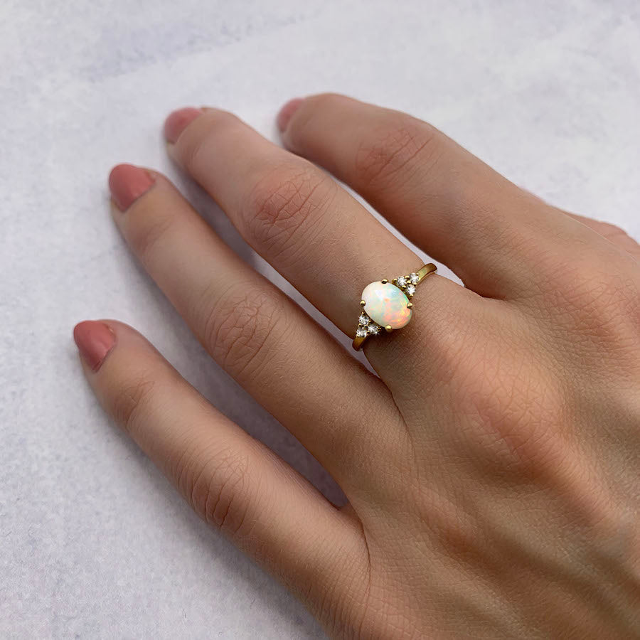 Iris Opal Ring